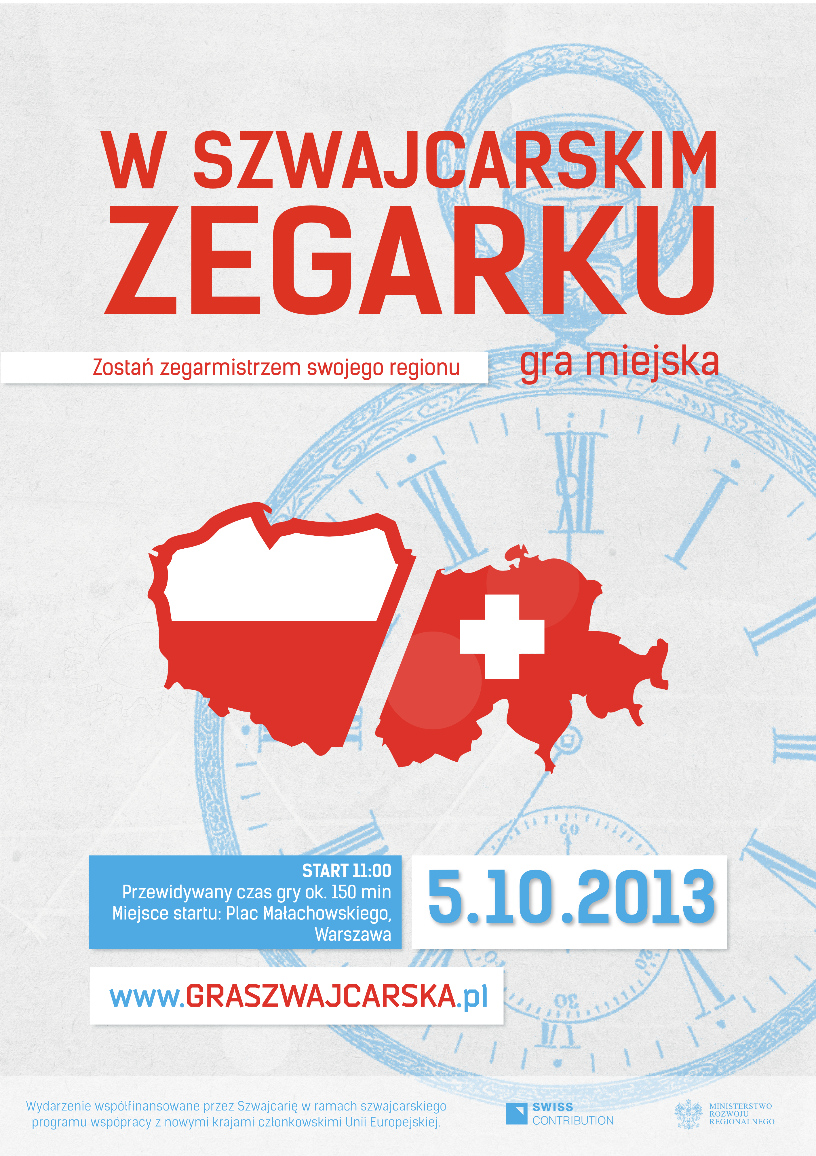 Gra miejska &bdquo;W szwajcarskim zegarku&rdquo;, 